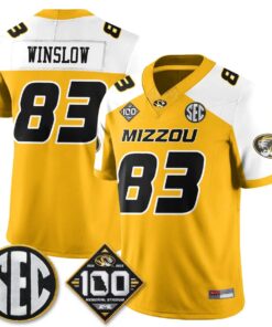 Missouri Tigers 100th Anniversary of Memorial Stadium Vapor Jersey - Stitched 86 MIZZ 100th Anniversary of Memorial Stadium Vapor Jersey - Stitched by Missouri Tigers