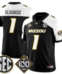 Missouri Tigers 100th Anniversary of Memorial Stadium Vapor Jersey - Stitched 115 MIZZ 100th Anniversary of Memorial Stadium Vapor Jersey - Stitched by Missouri Tigers