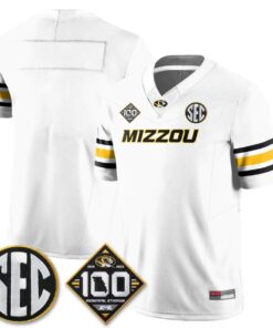 Missouri Tigers 100th Anniversary of Memorial Stadium Vapor Jersey - Stitched 107 MIZZ 100th Anniversary of Memorial Stadium Vapor Jersey - Stitched by Missouri Tigers