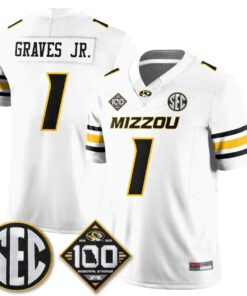 Missouri Tigers 100th Anniversary of Memorial Stadium Vapor Jersey - Stitched 106 MIZZ 100th Anniversary of Memorial Stadium Vapor Jersey - Stitched by Missouri Tigers