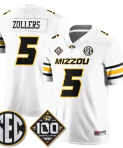 Missouri Tigers 100th Anniversary of Memorial Stadium Vapor Jersey - Stitched 100 MIZZ 100th Anniversary of Memorial Stadium Vapor Jersey - Stitched by Missouri Tigers