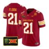 Aiden Flora Jersey #21 Iowa State Cyclones 2026 Vapor Limited Stitched Cardinal by My Store NCAA Football Jerseys