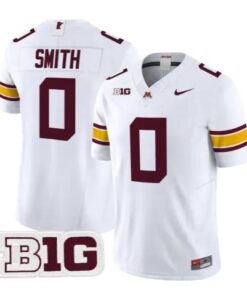 Anthony Smith Jersey #0 Minnesota Golden Gophers 2026 Stitched by My Store NCAA Football Jerseys