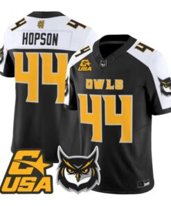 Baron Hopson Jersey #44 Kennesaw State Owls 2026 Vapor All Stitched by My Store NCAA Football Jerseys
