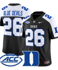 Blue_Devils_Jersey_26_Duke_Blue_Devils_2026_Vapor_Limited_Stitched_Black_Alter - Daily Sport Fan Blue Devils Jersey #26 Duke Blue Devils 2026 Vapor Limited Stitched by My Store NCAA Football Jerseys