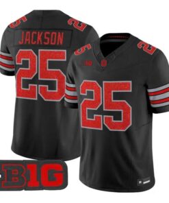 Bo Jackson Jersey #25 Ohio State Buckeyes Glitter Vapor All Stitched by My Store NCAA Football Jerseys
