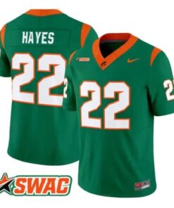 Bob Hayes Jersey #22 Florida A&M Rattlers 2026 Vapor Limited Stitched by My Store NCAA Football Jerseys