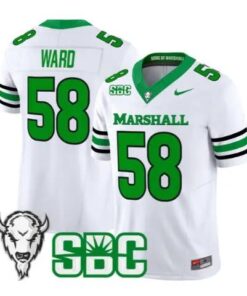 Braydin Ward Jersey #58 Marshall Thundering Herd Stitched 10 Braydin Ward Jersey #58 Marshall Thundering Herd Stitched by My Store NCAA Football Jerseys