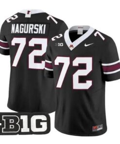 Bronko Nagurski Jersey #72 Minnesota Golden Gophers 2026 Stitched by My Store NCAA Football Jerseys