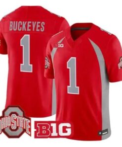Buckeyes Jersey #1 Ohio State Buckeyes 1990 Throwback 2026 All Stitched by My Store NCAA Football Jerseys