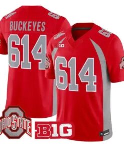 Buckeyes Jersey #614 Ohio State Buckeyes 1990 Throwback 2026 Stitched by My Store NCAA Football Jerseys