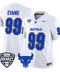 Cornell Evans Jersey #99 Buffalo Bulls 2026 All Stitched by My Store NCAA Football Jerseys