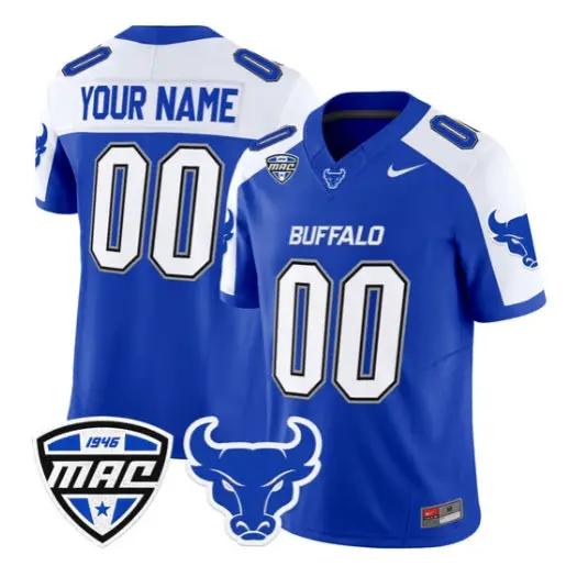 Custom Buffalo Bulls Jersey Name, Number 2026 All Stitched by My Store NCAA Football Jerseys