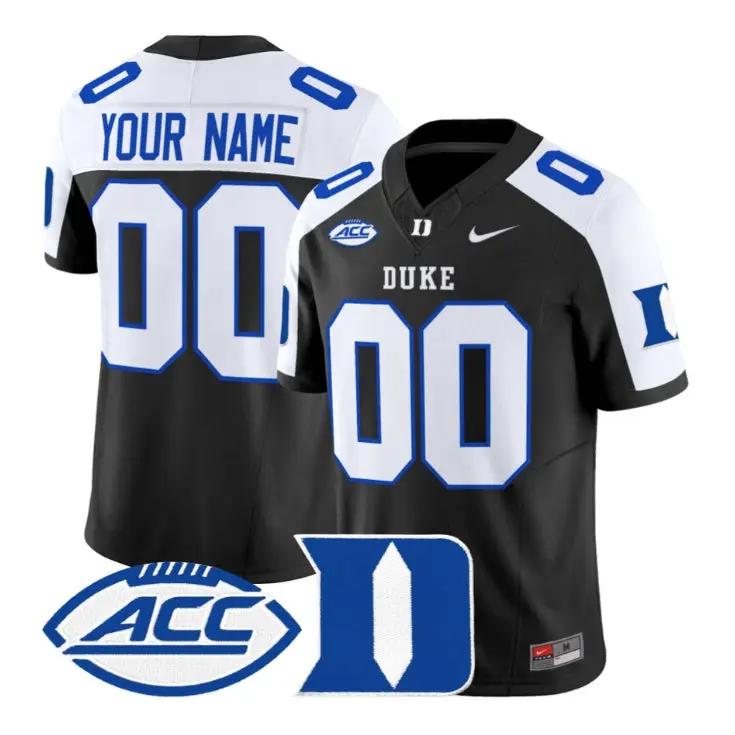 Custom_Duke_Blue_Devils_Jersey_Name_Number_2026_Vapor_All_Stitched_Black_Alter - Daily Sport Fan Custom Duke Blue Devils Jersey Name, Number 2026 Vapor All Stitched by My Store NCAA Football Jerseys