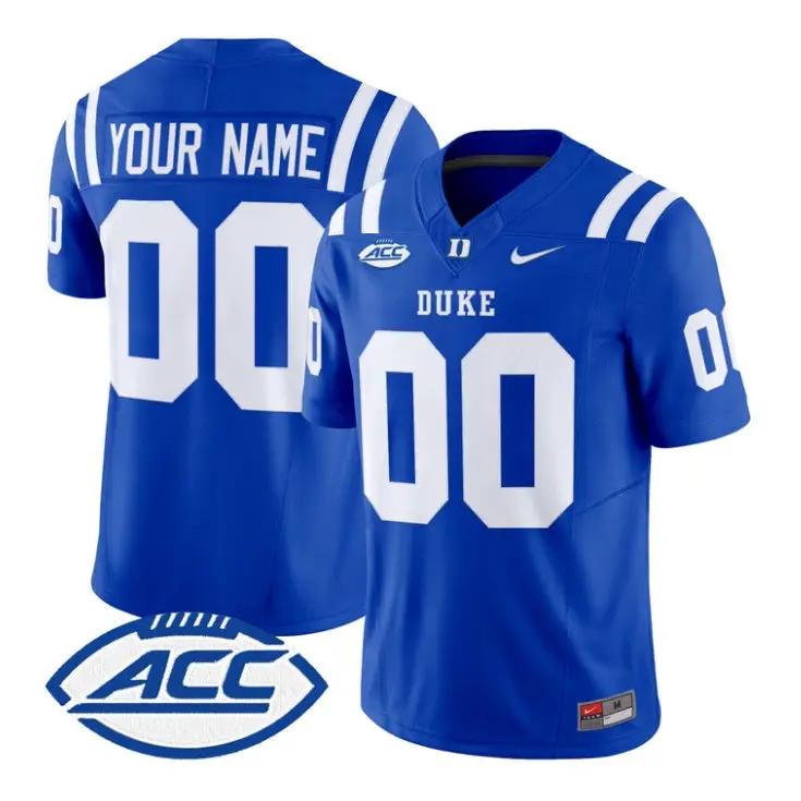 Custom_Duke_Blue_Devils_Jersey_Name_Number_2026_Vapor_All_Stitched_Royal - Daily Sport Fan Custom Duke Blue Devils Jersey Name, Number 2026 Vapor All Stitched by My Store NCAA Football Jerseys