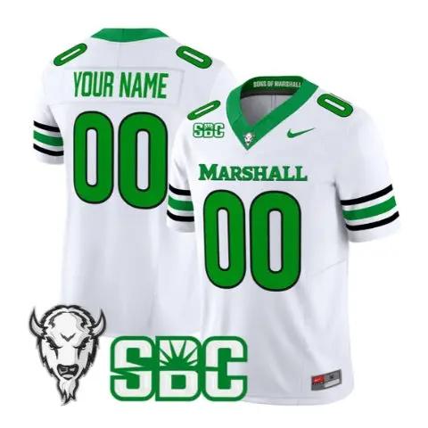 Custom Marshall Thundering Herd Jersey 2026 Vapor Stitched 5 Custom Marshall Thundering Herd Jersey 2026 Vapor Stitched by My Store NCAA Football Jerseys