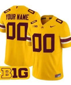 Custom Minnesota Golden Gophers Jersey 2026 Vapor All Stitched by My Store NCAA Football Jerseys