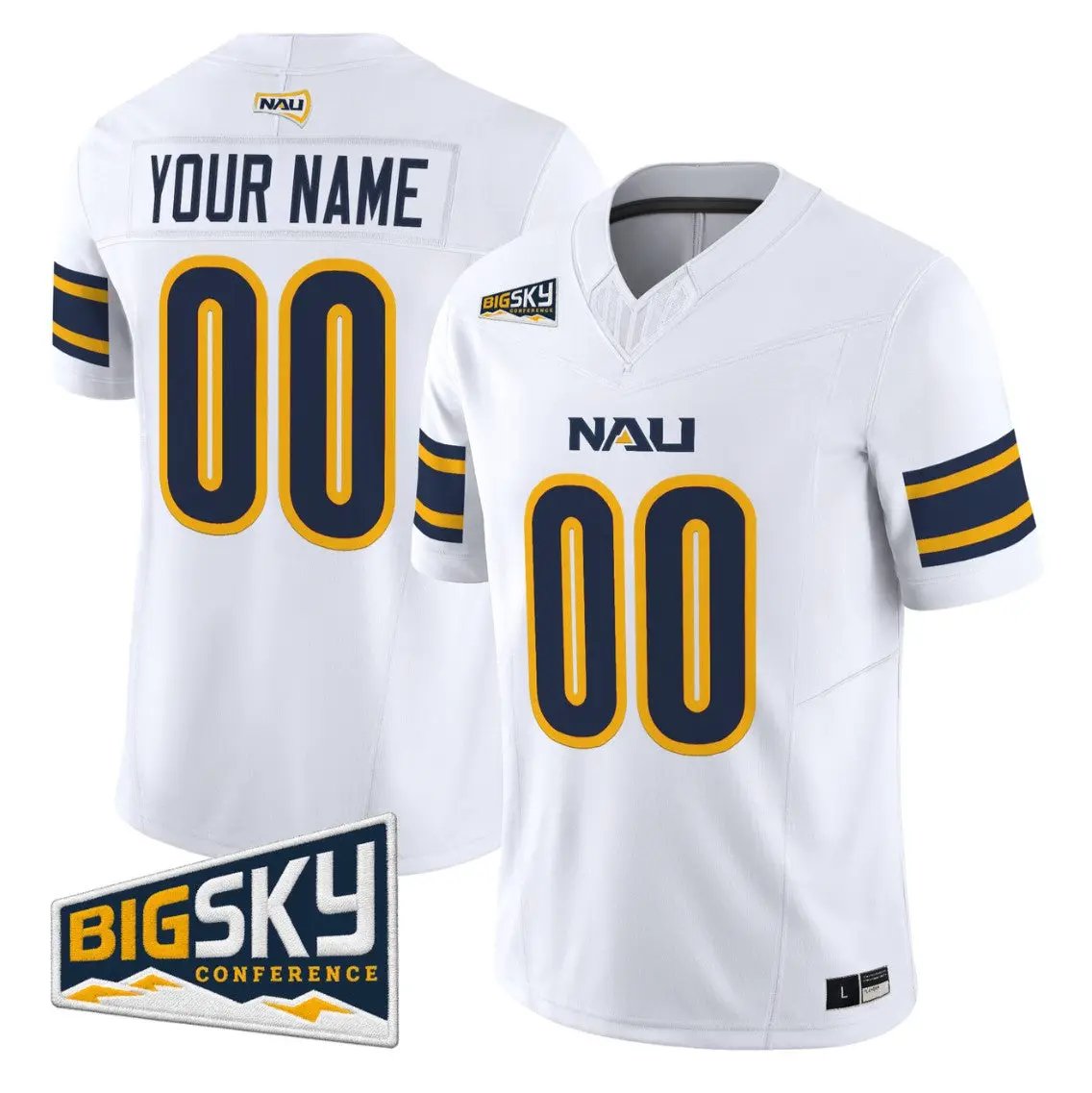 Custom Northern Arizona Lumberjacks Jersey Name, Number 2026 Stitched 3 Custom Northern Arizona Lumberjacks Jersey Name, Number 2026 Stitched by My Store NCAA Football Jerseys