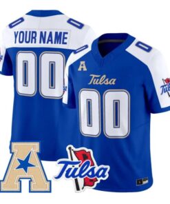 Custom Tulsa Golden Hurricane Jersey 2026 Vapor Limited All Stitched by My Store NCAA Football Jerseys