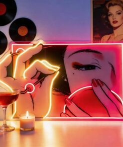 Geisha Girl LED Neon Sign Light Pop Art by VN339