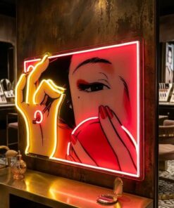 Geisha Girl LED Neon Sign Light Pop Art by VN339