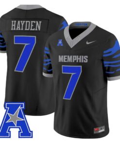 Dallan Hayden Jersey #7 Memphis Tigers 2026 Vapor Limited All Stitched by My Store NCAA Football Jerseys