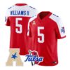 Dexter Williams II Jersey #5 Tulsa Golden Hurricane 2026 All Stitched by My Store NCAA Football Jerseys