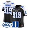 Durham_Jersey_919_Duke_Blue_Devils_2026_Vapor_Limited_All_Stitched_Black_Alter - Daily Sport Fan Durham Jersey #919 Duke Blue Devils 2026 Vapor Limited All Stitched by My Store NCAA Football Jerseys