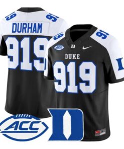 Durham_Jersey_919_Duke_Blue_Devils_2026_Vapor_Limited_All_Stitched_Black_Alter - Daily Sport Fan Durham Jersey #919 Duke Blue Devils 2026 Vapor Limited All Stitched by My Store NCAA Football Jerseys