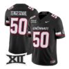 Evan Tengesdahl Jersey #50 Cincinnati Bearcats 2026 Vapor Limited Stitched by My Store NCAA Football Jerseys