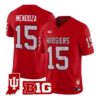 Fernando_Mendoza_Jersey_15_Indiana_Hoosiers_90s_Throwback_2026_Stitched_Red - Daily Sport Fan Fernando Mendoza Jersey #15 Indiana Hoosiers 90s Throwback 2026 Stitched by My Store NCAA Football Jerseys