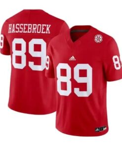 Hassebroek Jersey #89 Nebraska Huskers Vapor Limited All Stitched Red by My Store NCAA Football Jerseys