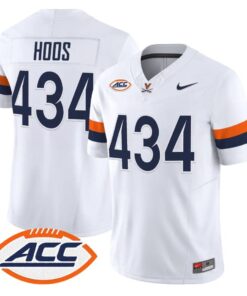 Hoos Jersey #434 Virginia Cavaliers 2026 Vapor Limited Stitched by My Store NCAA Football Jerseys
