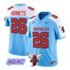 Hornets Jersey #26 Delaware State Hornets 2026 Vapor Limited Stitched by My Store NCAA Football Jerseys