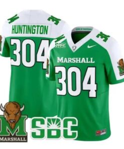 Huntington Jersey #304 Marshall Thundering Herd 2026 Stitched by My Store NCAA Football Jerseys