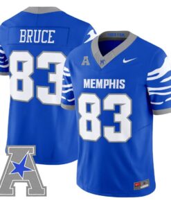Isaac Bruce Jersey #83 Memphis Tigers 2026 Vapor Limited Stitched by My Store NCAA Football Jerseys