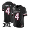 JC_French_Jersey_4_Cincinnati_Bearcats_2026_Vapor_Limited_All_Stitched_Black - Daily Sport Fan JC French Jersey #4 Cincinnati Bearcats 2026 Vapor Limited All Stitched by My Store NCAA Football Jerseys