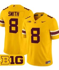 Jalen Smith Jersey #8 Minnesota Golden Gophers 2026 Stitched by My Store NCAA Football Jerseys