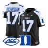 Jared_Richardson_Jersey_17_Duke_Blue_Devils_2026_Vapor_All_Stitched_Black_Alter - Daily Sport Fan Jared Richardson Jersey #17 Duke Blue Devils 2026 Vapor All Stitched by My Store NCAA Football Jerseys