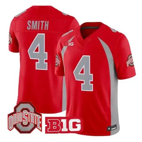 Jeremiah Smith Jersey #4 Ohio State Buckeyes 2026 Vapor All Stitched 1 Jeremiah Smith Jersey #4 Ohio State Buckeyes 2026 Vapor All Stitched by My Store NCAA Football Jerseys