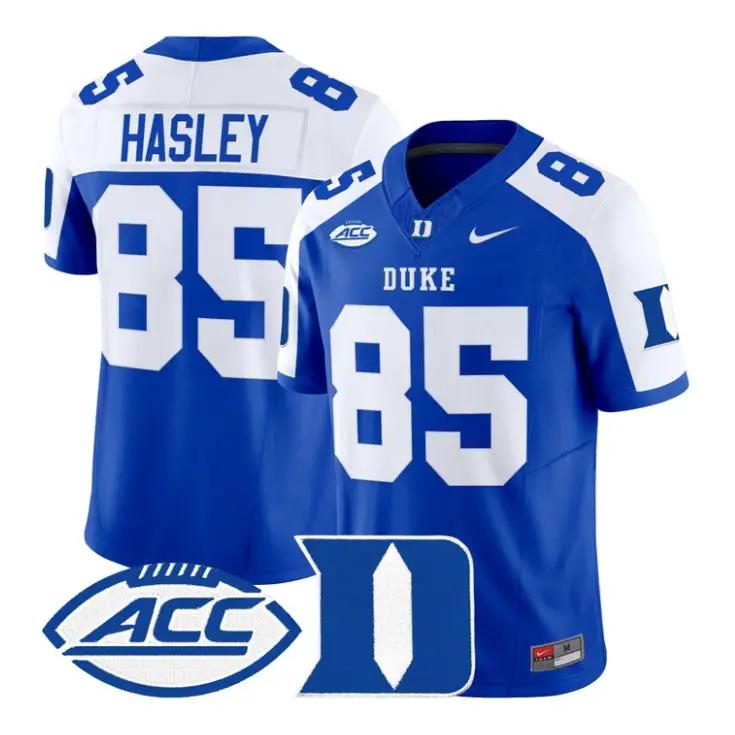 Jeremiah_Hasley_Jersey_85_Duke_Blue_Devils_2026_Vapor_All_Stitched_Royal_Alter - Daily Sport Fan Jeremiah Hasley Jersey #85 Duke Blue Devils 2026 Vapor All Stitched by My Store NCAA Football Jerseys