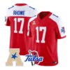 Jerry Rhome Jersey #17 Tulsa Golden Hurricane 2026 Limited Stitched by My Store NCAA Football Jerseys