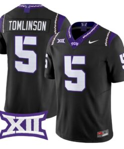 LaDainian Tomlinson Jersey #5 TCU Horned Frogs 2026 Vapor Limited Stitched by My Store NCAA Football Jerseys