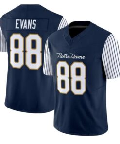 Mitchell Evans Jersey #88 Notre Dame Fighting Irish 2018 Shamrock Series Stitched by My Store NCAA Football Jerseys