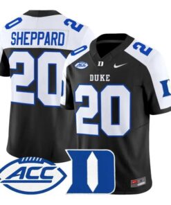 Nate Sheppard Jersey #20 Duke Blue Devils 2026 Vapor All Stitched by My Store NCAA Football Jerseys