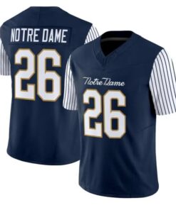 Notre Dame Jersey #26 Notre Dame Fighting Irish 2018 Shamrock Series Stitched by My Store NCAA Football Jerseys
