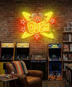 Ouch Artwork Led Neon Sign Light by VN339