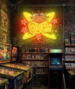 Ouch Artwork Led Neon Sign Light by VN339