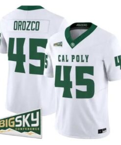 Osbaldo Orozco Jersey #45 Cal Poly Mustangs 2026 All Stitched by My Store NCAA Football Jerseys