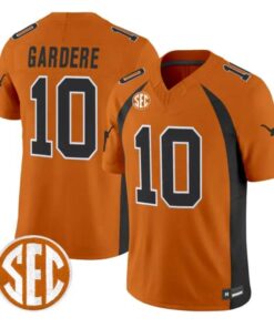 Peter Gardere Jersey #10 Texas Longhorns 1990 Throwback 2026 Vapor All Stitched by My Store NCAA Football Jerseys